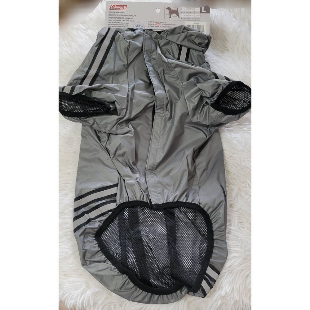 Coleman Size Large Dog Raincoat Waterproof Jacket - Picture 3 of 4